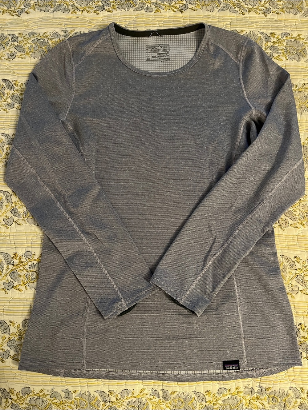 Patagonia Womenโs Capilene base layer, lavender